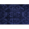 thumbnail image 1 of Ahgly Company Indoor Rectangle Abstract Blue Modern Area Rugs, 5' x 7', 1 of 4