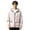 Light pink, variant on Men Lightweight Hooded Jacket Sun Protection Breathable Thin Outerwear with Zipper Front and Adjustable Drawstring Design
