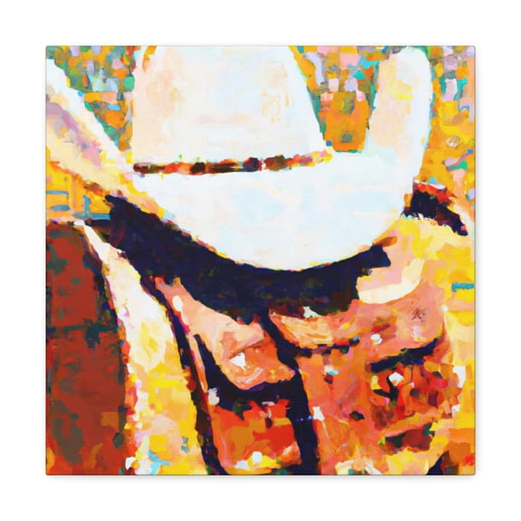 Saddle in Pop Art - Canvas