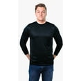 thumbnail image 4 of HeedFit Men's Moisture Wicking Quick Dry, Long Sleeve T-Shirt, S, Black, 4 of 4
