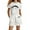 Z01-White, variant on Kids Girls Casual 2-Piece Outfits Short Sleeve Tee and Elastic Shorts Lightweight Breathable Set for Daily Wear Navy Size 9-10 Years