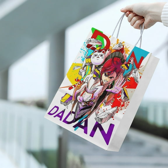 20pcs DAN DA DAN Takakura Ken Anime Party Bags, Anime Cartoon Gift Bags, Cartoon paper Candy Bags for Themed Birthday Party Decoration Supplies