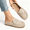 Khaki, variant on Women's Penny Loafer Mule Clogs, Slip-On Faux Suede Comfort Shoes, Casual Backless Loafers