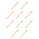 thumbnail image 1 of Seitruly Bandas de ajuste para estiramiento facial, correas para eliminar arrugas faciales, diadema reutilizable, horquillas, herramienta de Bandas Dobles Albaricoque 10piezas, 1 of 6