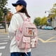 thumbnail image 5 of Mochilas para mujer, paquete de libros a prueba de robos Bear, mochilas escolares, mochilas impermeables, bolsos para estudiantes, Rosa Yinane lindas mochilas, 5 of 7