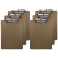 thumbnail image 1 of Pen Holder Clipboard, Letter Size, Low Profile Clip, Hardboard, 6-Pack (Pen Included), 1 of 4