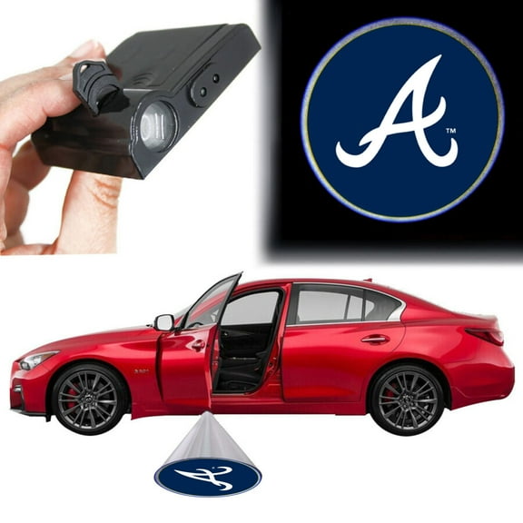 Atlanta Braves Car Door Light