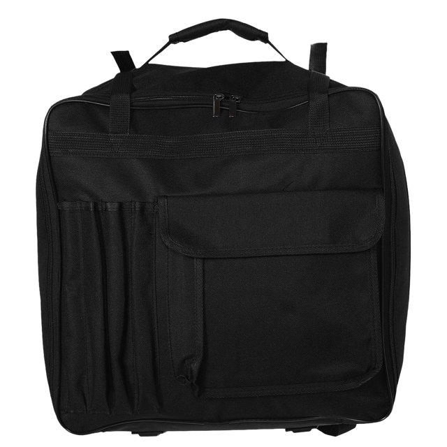unbranded Mochila Portátil Para Redoblante Con Espacioso Y Material Oxford Duradero Negro