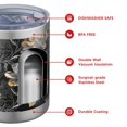 thumbnail image 4 of 12oz Tumblers Pioneer Flower Vacuum Insulated Stainless Steel Travel Tumbler Cups Mug with Lid and Straw for Beer,Coffee,Beverages with Cleaning Brush for Cold & Hot Drinks, 4 of 5