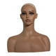 thumbnail image 3 of Soporte de maniquí para peluca, cabeza de maniquí femenina realista, multifuncional con hombros para postizos, gafas, hombres y, 3 of 9