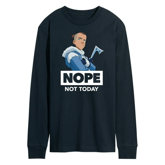 Avatar - The Last Airbender - Sokka Nope - Men's Long Sleeve T-Shirt