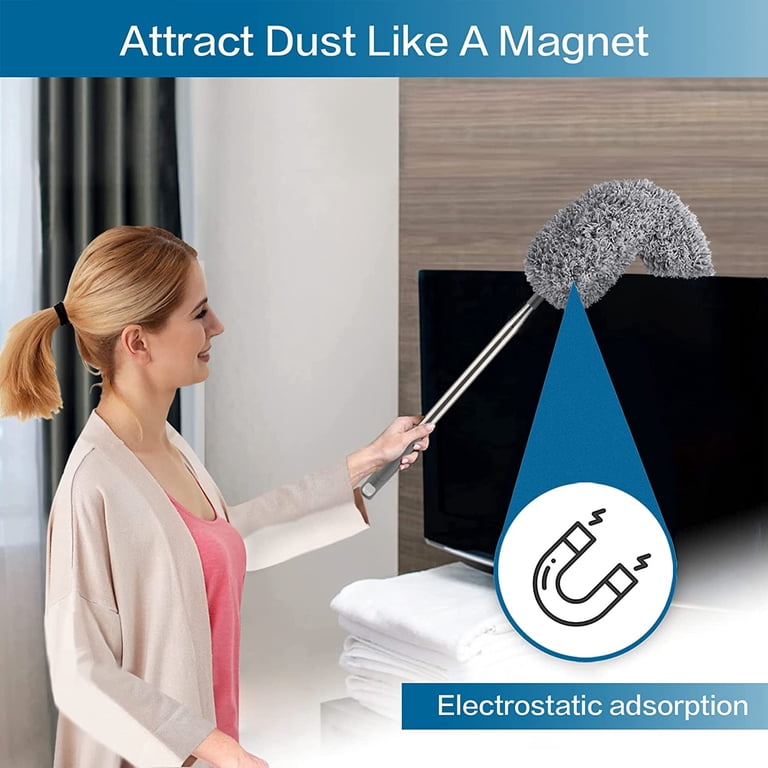 Happylost Microfiber Duster 7-Piece Kit with 100" Pole photo 3