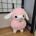 thumbnail image 5 of Lindo animal kawaii oveja blanca muñecas peluche cordero juguete niña peluche suave muñeca cojín sofá almohada regalos navidad regalo cumpleaños, 5 of 5