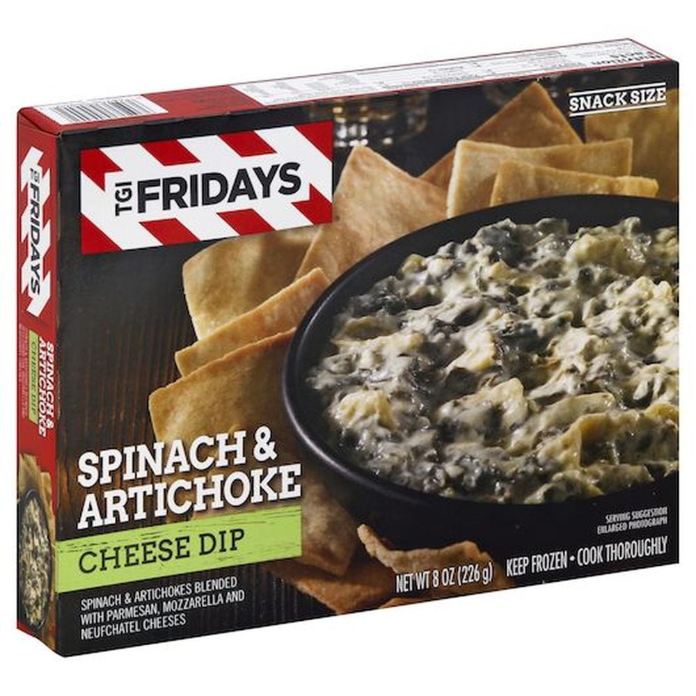 Tgi Fridays Spinach And Artichoke Cheese Dip 8oz (PACK OF 8)