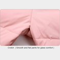 thumbnail image 4 of LNMQLPDBS Baby Girls 2 Piece Snowsuit Set Toddler Warm Winter Ski Outfit Kids Hooded Puffer Jacket Newborn Fur Trim Coat Infant Waterproof Bib Pants Snow Wear with Adjustable Straps, 4 of 9