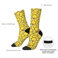 thumbnail image 2 of Yiaed Duck1 Print Great elasticity Crew Socks Sports socks for Men and Women, 2 of 5