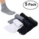 thumbnail image 1 of Men's Black Socks Men Toe Socks Five Finger Socks Socks Toes Medium Tube Socks, 1 of 3