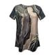 thumbnail image 4 of Puntoco Blusa de manga corta con estampado informal de verano para mujer Puntoco Puntoco-4595, 4 of 5
