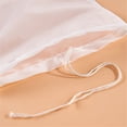 thumbnail image 4 of Tissu Filtrant Réutilisable Filet de Filtre Écologique en Nylon avec Cordon de Serrage, 200 Mailles, 4 of 9