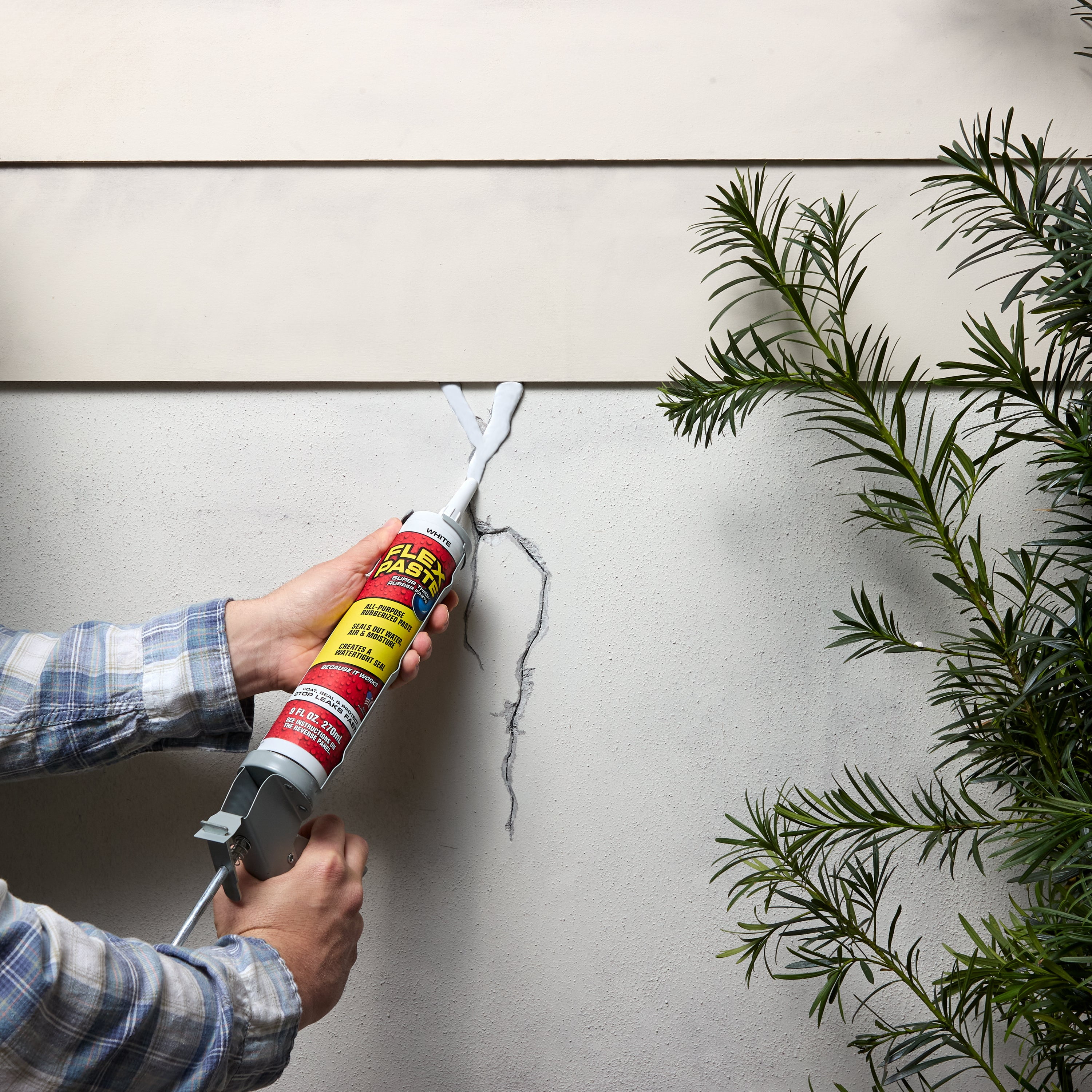 FLEX PASTE BLANC 1 LB PÂTE DE CAOUTCHOUC SUPER ÉPAISSE ARRÊTE LES FUITES RAPIDEMENT!