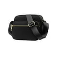 thumbnail image 3 of LAVA Waterproof Nylon Crossbody Handbag for Women Large Capacity Shoulder Bags Travel Messenger Bag (Black), 3 of 9