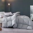 thumbnail image 5 of Goose Down Feather Comforter Set King/Queen Size 100%Cotton Ultra Soft, 5 of 9