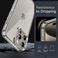 thumbnail image 5 of JETech Case for iPhone 15 Pro Max 6.7-Inch, Non-Yellowing Shockproof Phone Bumper Cover, Anti-Scratch Clear Back (Natural Titanium), 5 of 6