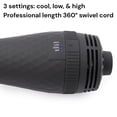 thumbnail image 5 of Cepillo secador de titanio 2 en 1 L'ANGE HAIR Le Volume | Cepillo de aire caliente todo en uno con cuerpo ovalado | Moldeador para un cabello suave y sin frizz para todo tipo de cabello (Negro - 60 mm, 5 of 5