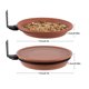 thumbnail image 5 of Nuevo comedero para pájaros de colibrí El innovador comedero de agua antihormigas se puede fijar en el árbol En stock Comedero para pájaros - Doble capa (2 soportes + 2 bandejas) TUNC Sencillez, 5 of 5