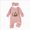 A42-Light Pink, variant on Girls Long Sleeve Jumpsuit