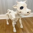 thumbnail image 2 of XGFHYJEH Halloween Cow Skeleton Decorations, Halloween Decoration Cow Skull Prop Ornament for Indoor Outdoor, Halloween Scary Decor for Home Outside Yard Lawn Garden Party, 2 of 7