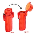 thumbnail image 6 of LEORX Plastic Lighter Cover for Outdoor Enthusiasts Red 1Pcs, 6 of 8