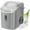 GREY, variant on LHRIVER 35lbs Countertop Ice Maker, Crushed Nugget Ice Type with Scoop, Cubes Ready in 10 Mins, Black