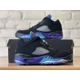 thumbnail image 2 of Ni - ke Ni - ke Air Jordan Retro V 5 Low Golf Shoe Black Grape Spike Mens Size 8 CU4523-001, 2 of 5