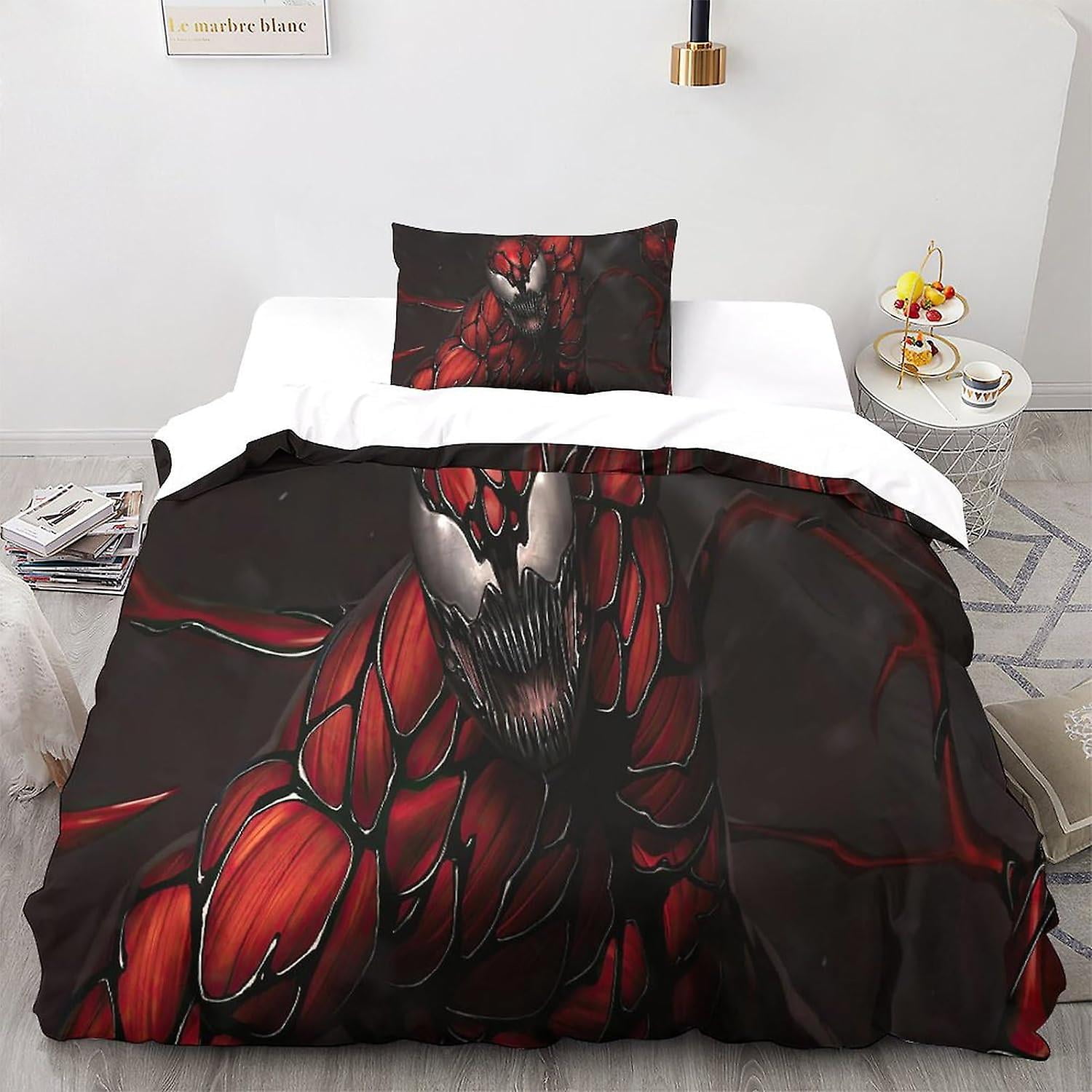 Venom Printed Duvet Cover D Pieces Microfiber Duvet Cover