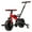 Red, variant on Thehsnt Balance Bicycle with Push Handle for Kids 2-5 Years Old, 6 in 1 Folding Push Bike with Training Wheels & Pedals, Balance Bike for Boys and Girls with Brakes & Kickstand