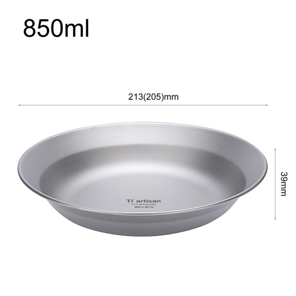 Camping Tableware Plate Bowl Dish Outdoor Tableware Ultralight Cookware