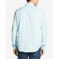 thumbnail image 2 of DKNY Mens Space Dye Button Up Shirt, Blue, XX-Large, 2 of 3