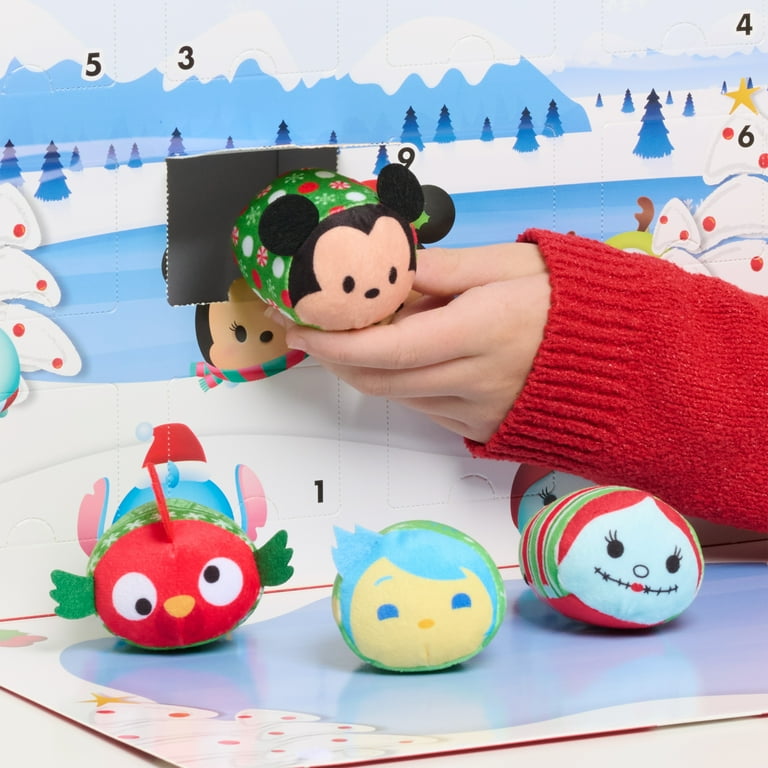 Disney Tsum Tsum Advent Calendar, Collectible Holiday 3 inch Plush