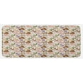 thumbnail image 1 of Animal Kitchen Mat, Cartoon Drawing Style Animals Pigeons Sheep Pig Farmland Inhabitants, Plush Decorative Kitchen Mat with Non Slip Backing, 47" X 19", Multicolor, by Ambesonne, 1 of 1