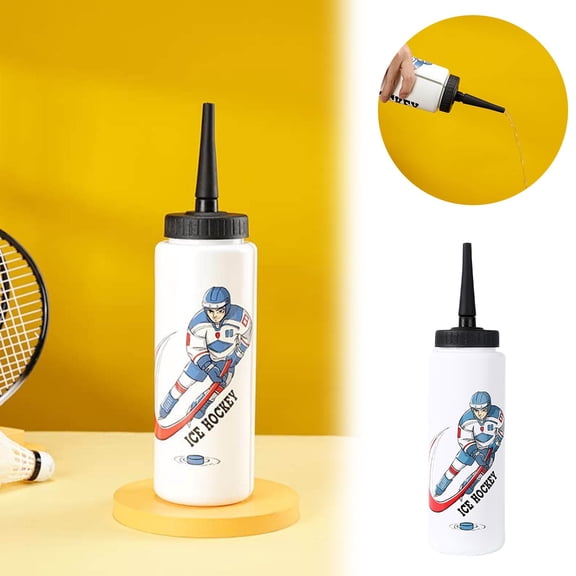 1L Ice Hydration Water Bottle - High-Capacity, Leak-Proof with Long Nozzle Straw, Portable for Ice Sports/Trainings/Outdoor Sports