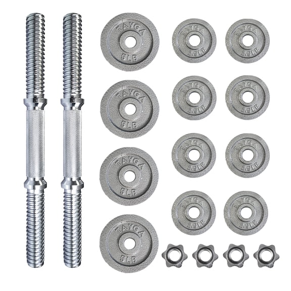 Set de Mancuernas Tayga 50 lb Ajustables