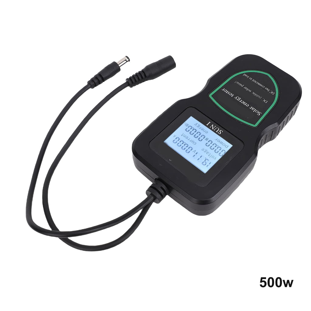 MOMOJIA Solar Panel Tester MPPT Photovoltaic Panel Multimeter 100W/200W/300W/500W