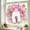Multicolor_D, variant on SCNOR Easter Wreath with Bunny, 3D Flocked Bunny Butt Artificial Flowers Pastel Floral for Front Door Spring Decor
