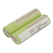 Synergy Digital Shaver Battery, Works with Philips HP2720 Shaver, (Ni-MH, 2.4V, 2000 mAh) Ultra High Capacity, Compatible with 3M 13810609 Battery
