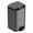 Titanium Black, variant on KSSKSS Small Bathroom Step Trash Can with Removable Inner Bucket 4 Gallon/15L Stainless Steel Wide Open Garbage Bin with Soft Close Lid for Bedroom,Bathroom(Titanium Black)