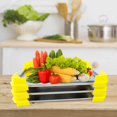 thumbnail image 3 of Lot de 12 Empileurs de Plateaux pour Accessoires de Séchage par Congélation, Empileurs de Plateaux Compatibles avec les Plateaux Récolte Réduisant l'Espace (Jaune), 3 of 5