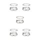 thumbnail image 2 of Pulseras elegantes Minnieouse 2 unids/set Plata 5Conjunto, 2 of 6
