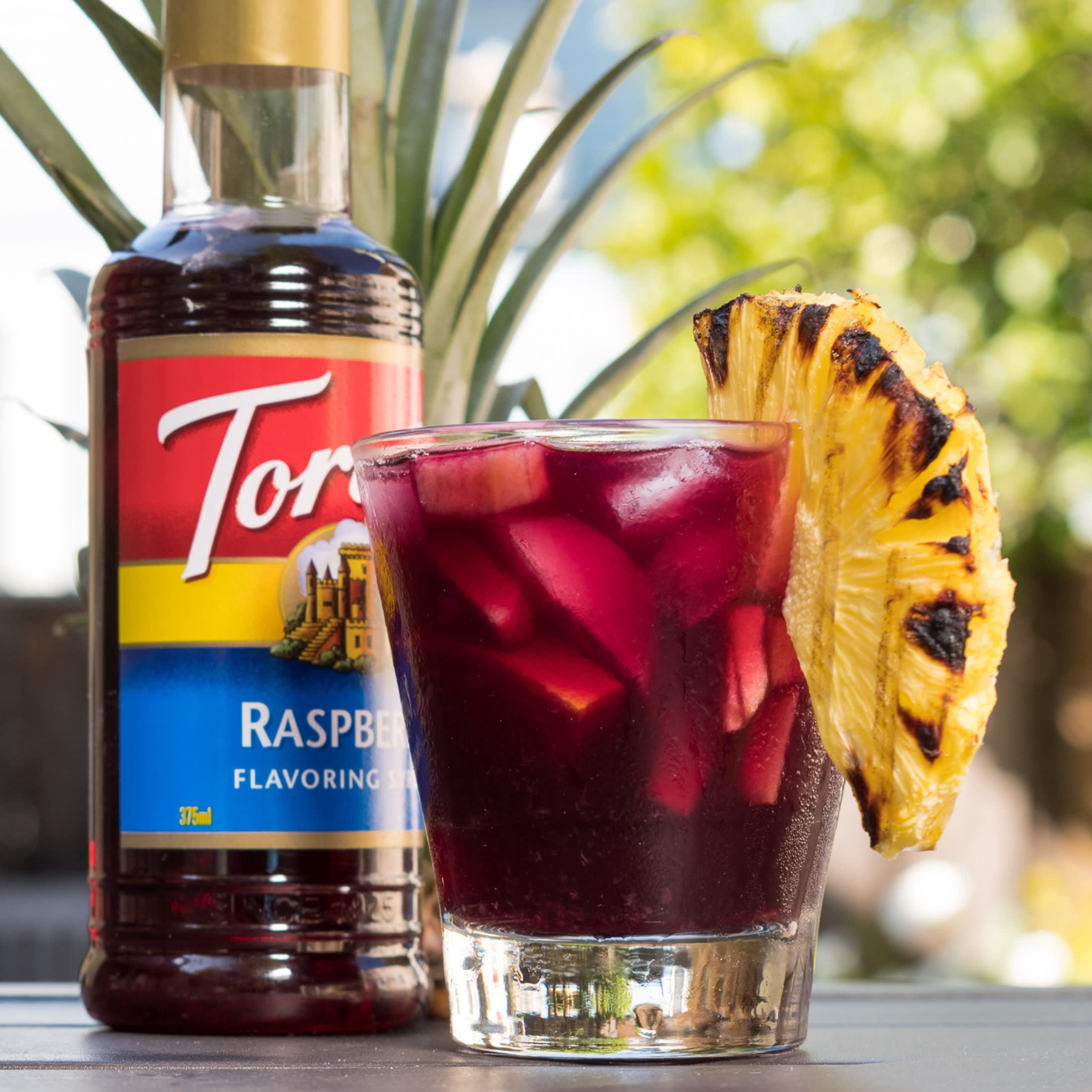 Torani Raspberry Syrup, Plastic Bottle, Drink Flavoring Syrup, No Known Allergens 12.7 fl oz