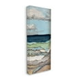 thumbnail image 2 of Stupell Industries Cloudy Beach Shore Landscape Layered Ephemera Collage Painting Gallery Wrapped Canvas Print Wall Art, Design by Stacy Gresell, 2 of 5